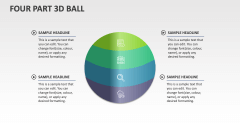Four Part 3D Ball - Slide 1