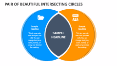 Pair of Beautiful Intersecting Circles - Slide 1