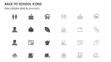 Back to School Icons - Slide 2
