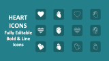 Heart Icons - Slide 1