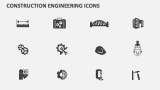 Construction Engineering Icons - Slide 7