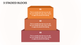 3 Stacked Blocks - Slide 1