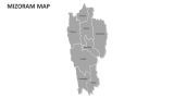 Mizoram Map - Slide 2