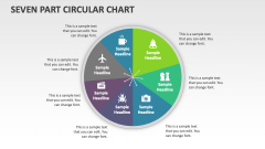 Seven Part Circular Chart - Slide 1