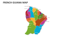 French Guiana Map - Slide 1