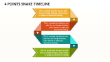 4 Points Snake Timeline - Slide 1