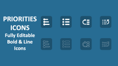 Priorities Icons - Slide 1