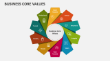 Business Core Values - Slide 1