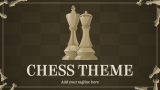 Chess Presentation Theme - Slide 1