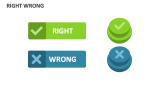 Right Wrong PowerPoint and Google Slides Template - PPT Slides