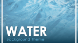 Water Background Theme - Slide 1