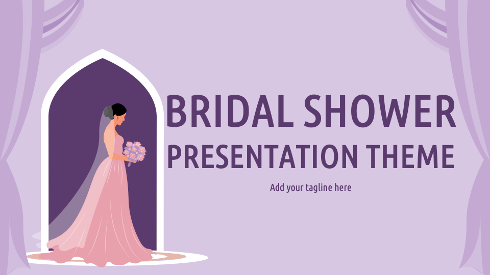 Bridal Shower Powerpoint Shower PowerPoint Presentation And Slides PPT