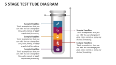 5 Stage Test Tube Diagram - Slide 1
