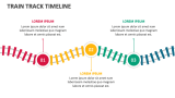 Train Track Timeline - Slide 1