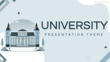 University Presentation Theme - Slide 1