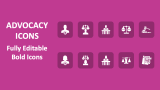 Advocacy Icons - Slide 1