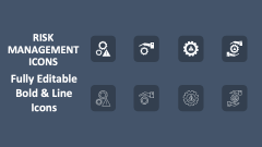 Risk Management Icons - Slide 1