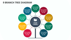 9 Branch Tree Diagram - Slide 1