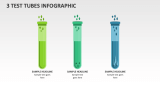 3 Test Tubes Infographic - Slide 1