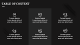 Minimal Black Presentation - Slide 2