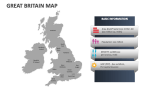 Great Britain Map - Slide 13