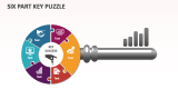Six Part Key Puzzle - Slide 1
