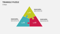 Triangle Puzzles (3 Steps) - Slide 1