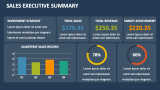 Sales Executive Summary - Slide 1