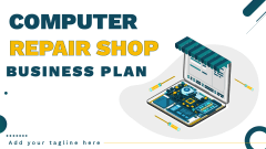 Computer Repair Shop Business Plan - Slide 1