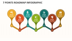 7 Points Roadmap Infographic - Slide 1