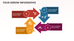 Four Arrow Infographic - Slide 1