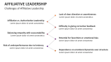 Challenges of Affiliative Leadership - Slide 10