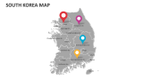 South Korea Map - Slide 3