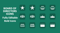 Board of Directors Icons - Slide 1