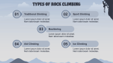 Rock Climbing Presentation Theme - Slide 4