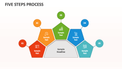 Five Steps Process - Slide 1