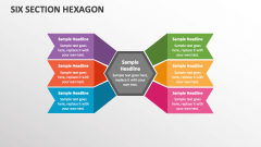 Six Section Hexagon - Slide 1