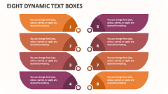 Eight Dynamic Text Boxes - Slide 1