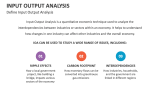 Define Input Output Analysis - Slide 2