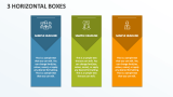 3 Horizontal Boxes - Slide 1