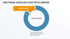 One Phase Circular Loop with Arrow - Slide 1