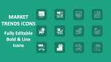 Market Trends Icons - Slide 1