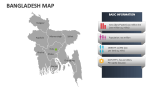 Bangladesh Map - Slide 3