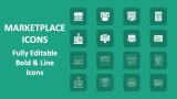 Marketplace Icons - Slide 1