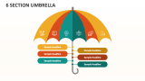 6 Section Umbrella - Slide 1