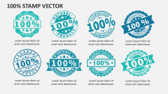 100% Stamp Vector - Slide 1