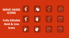 Wave Hand Icons - Slide 1