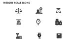 Weight Scale Icons - Slide 1