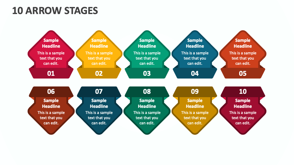 10 Arrow Stages - Slide 1