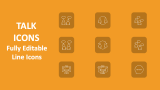 Talk Icons - Slide 2